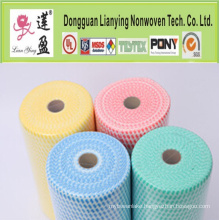 Hot-Selling Blue Nonwoven Polyester Wadding Cleaning Products